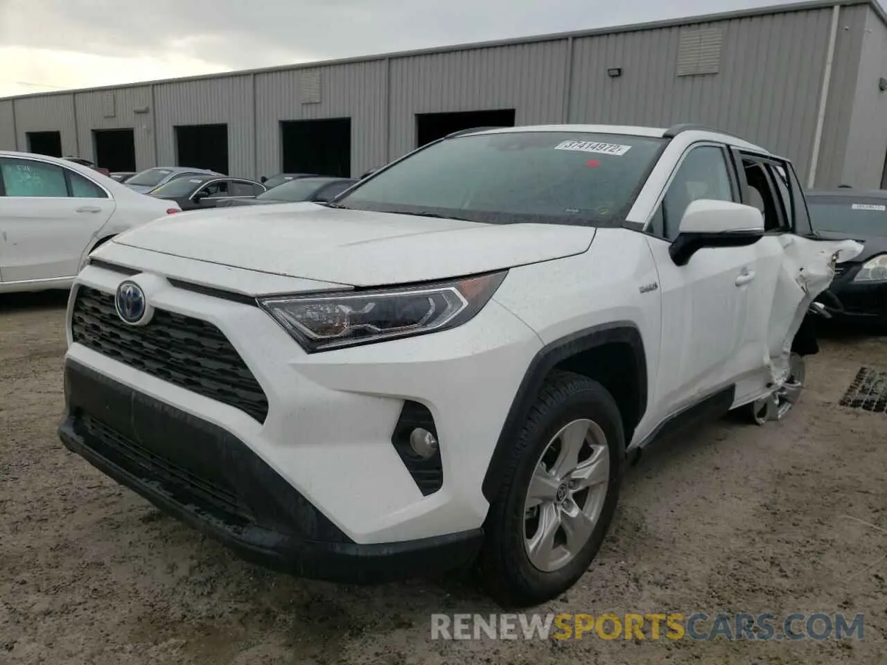 2 fotografías del automóvil dañado 4T3RWRFV8MU045038 TOYOTA RAV4 2021