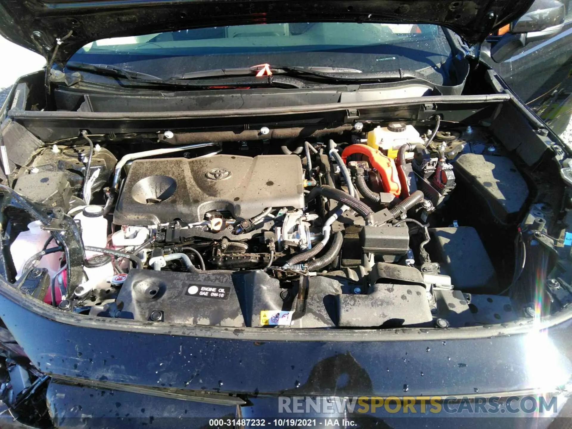 10 fotografías del automóvil dañado 4T3RWRFV9MU025767 TOYOTA RAV4 2021