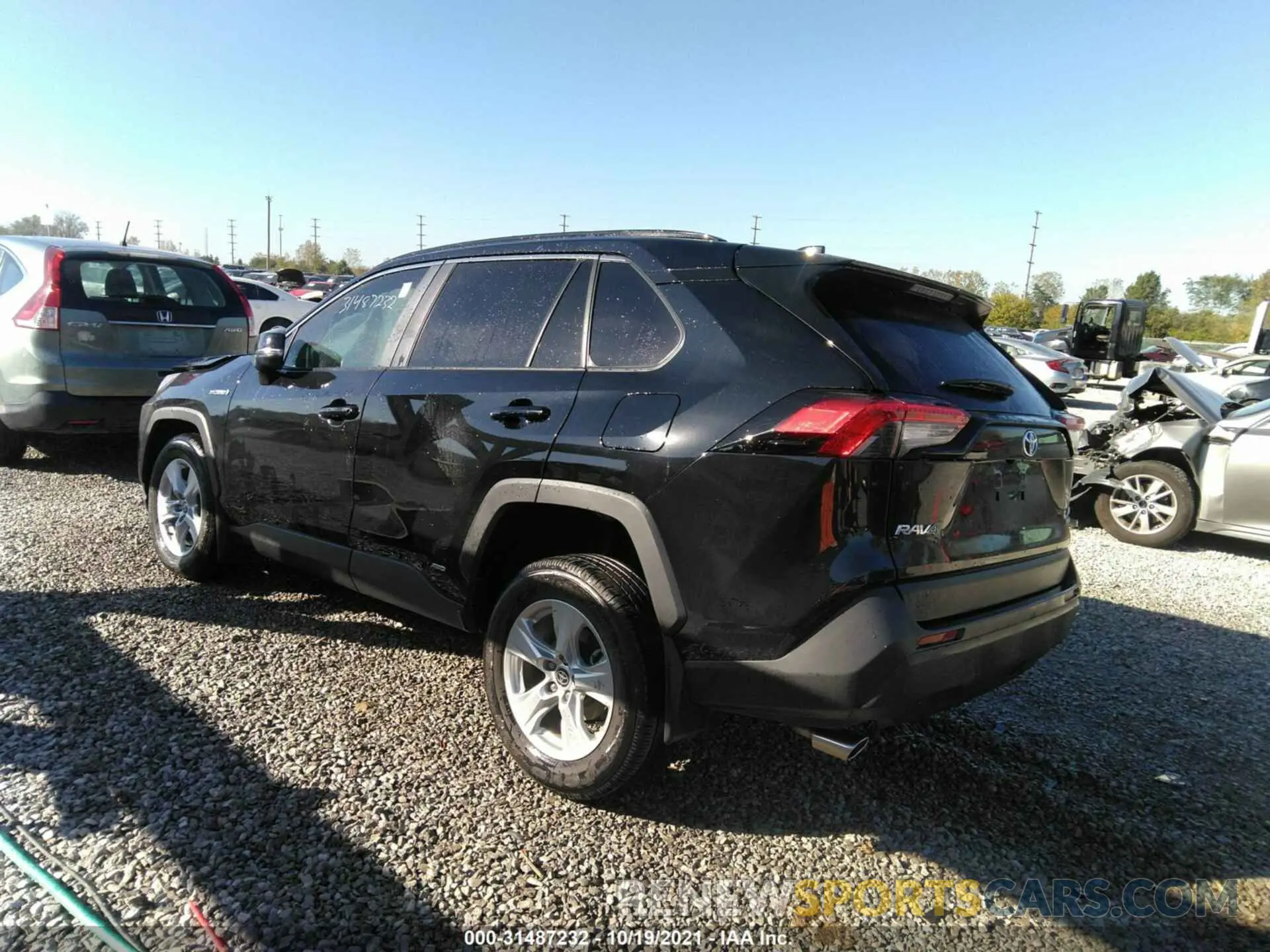 3 fotografías del automóvil dañado 4T3RWRFV9MU025767 TOYOTA RAV4 2021