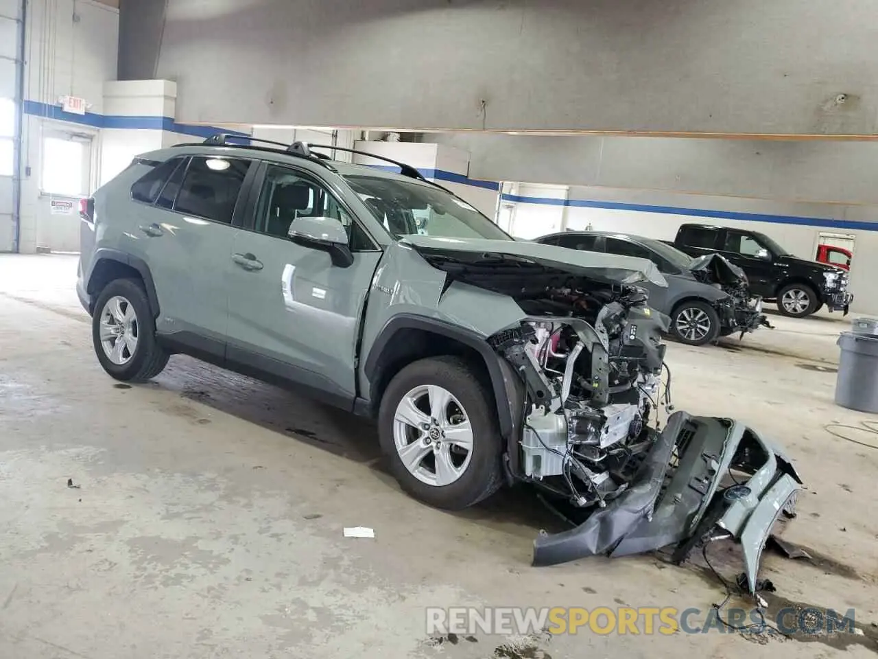 4 fotografías del automóvil dañado 4T3RWRFV9MU031973 TOYOTA RAV4 2021