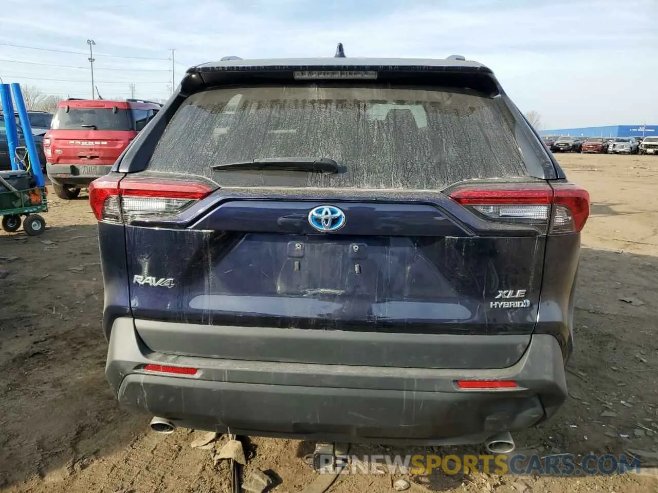 6 fotografías del automóvil dañado 4T3RWRFV9MU043864 TOYOTA RAV4 2021
