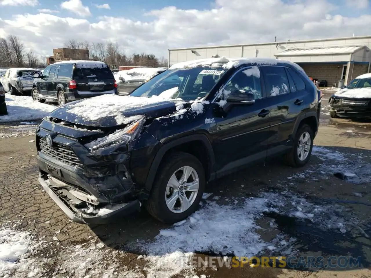 1 fotografías del automóvil dañado 4T3RWRFV9MU046392 TOYOTA RAV4 2021