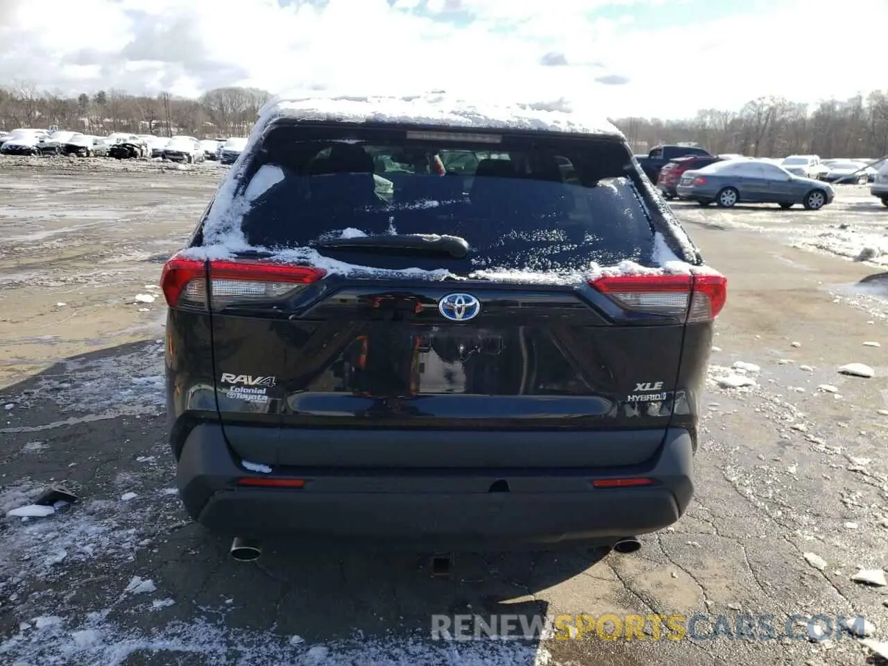 6 fotografías del automóvil dañado 4T3RWRFV9MU046392 TOYOTA RAV4 2021