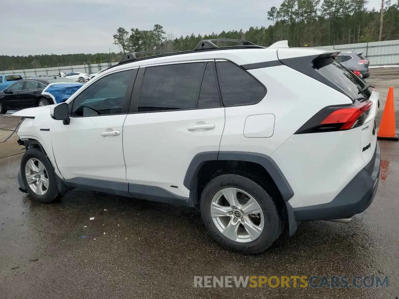 2 fotografías del automóvil dañado 4T3RWRFVXMU015619 TOYOTA RAV4 2021