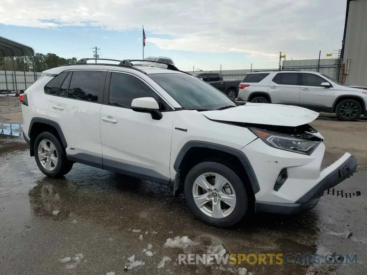 4 fotografías del automóvil dañado 4T3RWRFVXMU015619 TOYOTA RAV4 2021