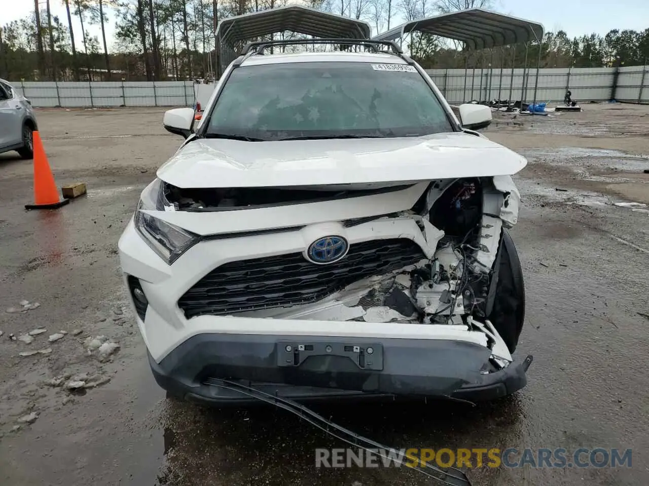 5 fotografías del automóvil dañado 4T3RWRFVXMU015619 TOYOTA RAV4 2021