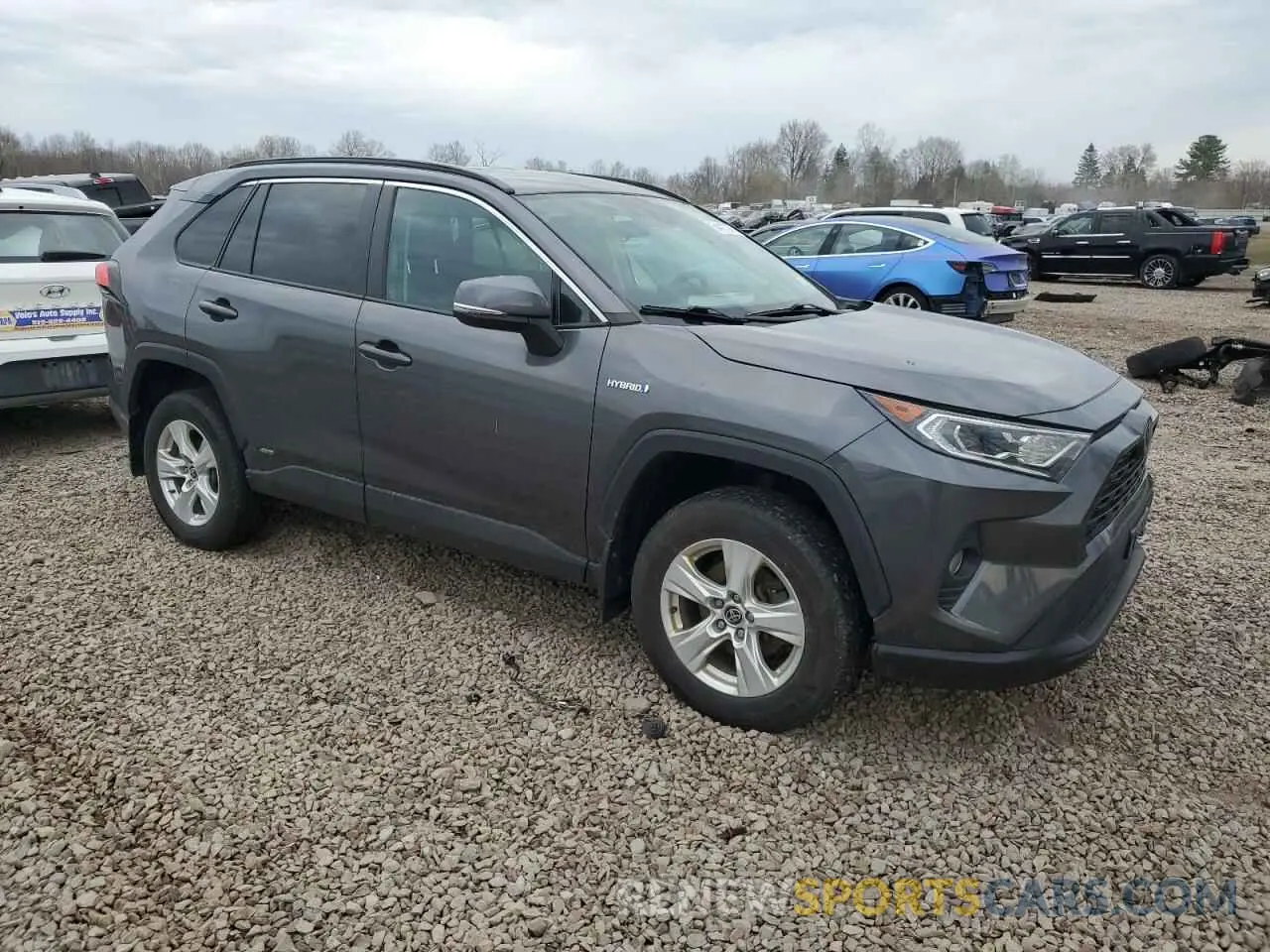4 fotografías del automóvil dañado 4T3RWRFVXMU022148 TOYOTA RAV4 2021