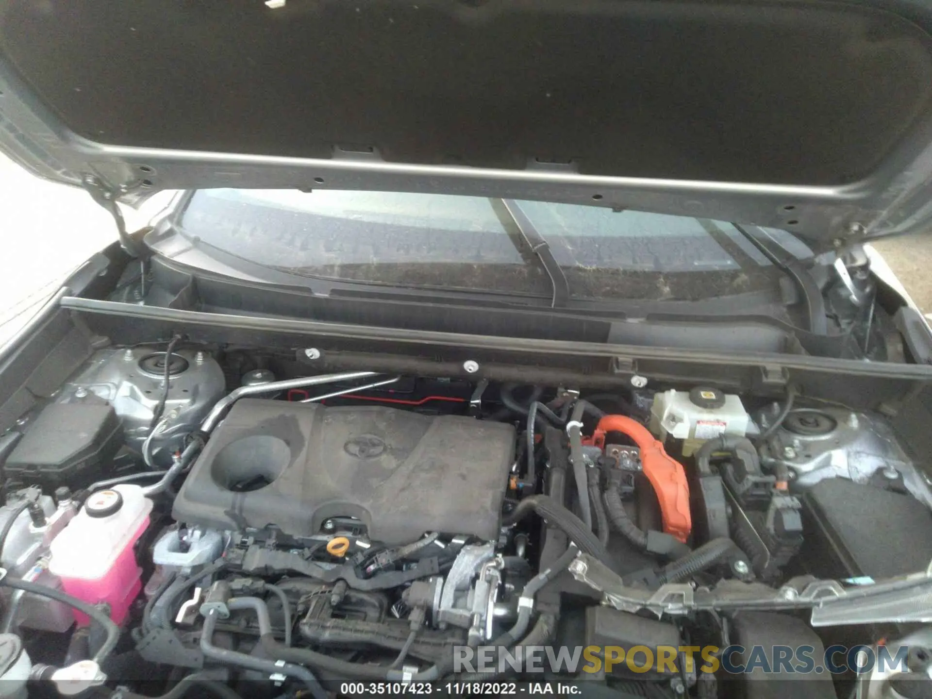10 fotografías del automóvil dañado 4T3RWRFVXMU023882 TOYOTA RAV4 2021