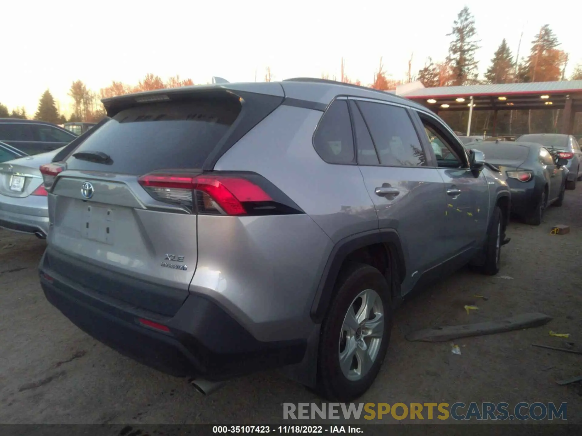 4 fotografías del automóvil dañado 4T3RWRFVXMU023882 TOYOTA RAV4 2021