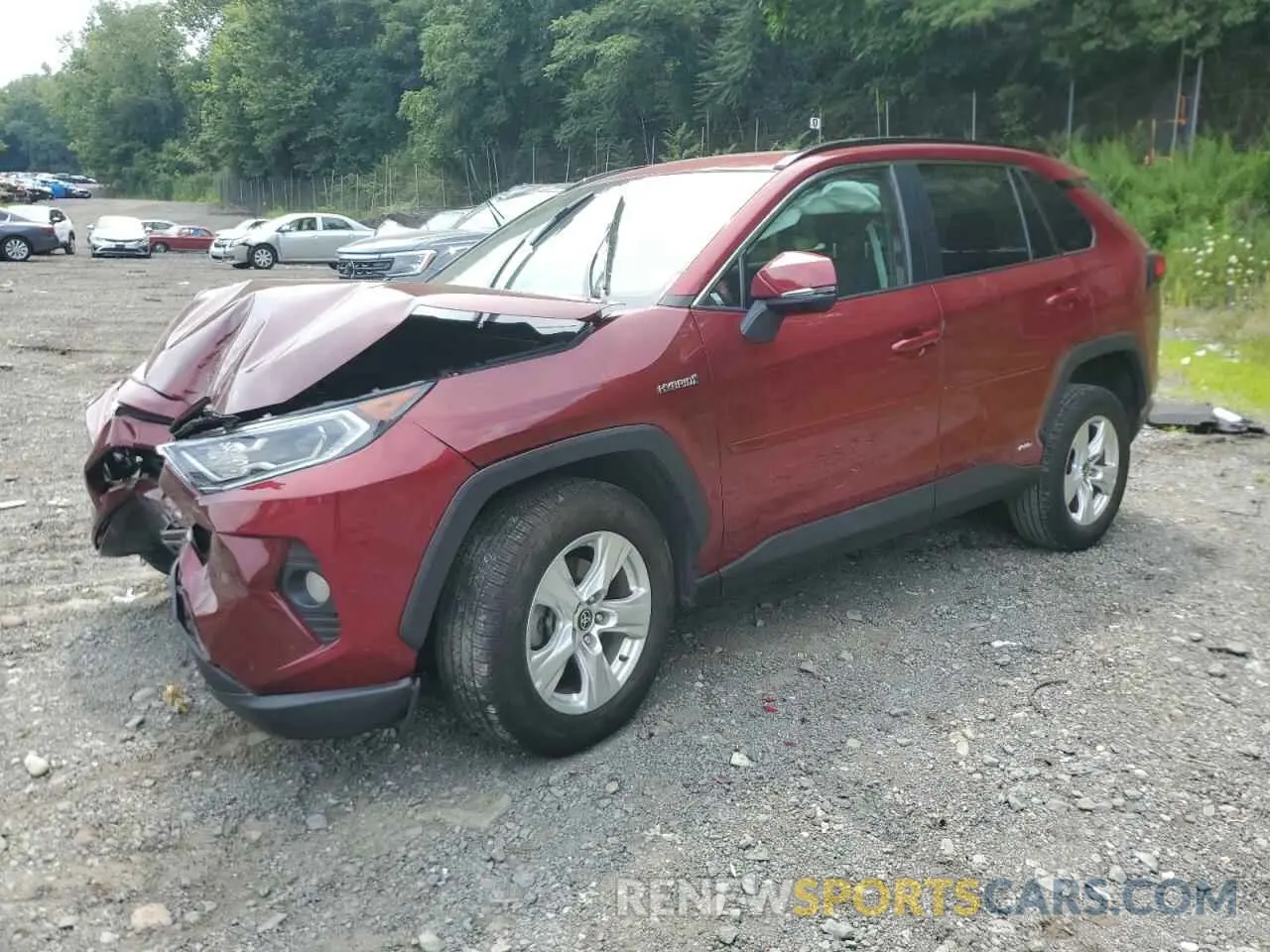 1 fotografías del automóvil dañado 4T3RWRFVXMU048734 TOYOTA RAV4 2021