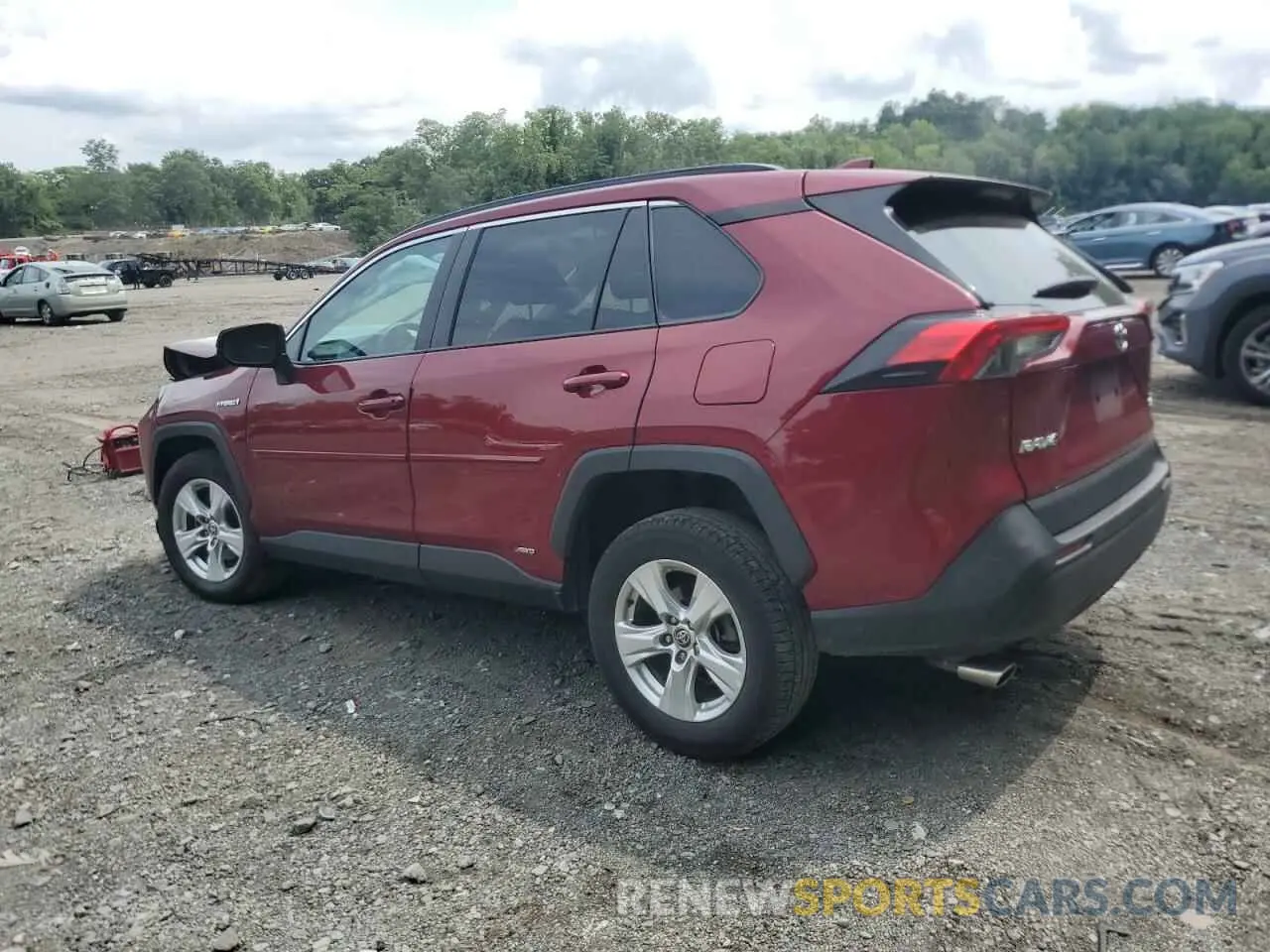 2 fotografías del automóvil dañado 4T3RWRFVXMU048734 TOYOTA RAV4 2021