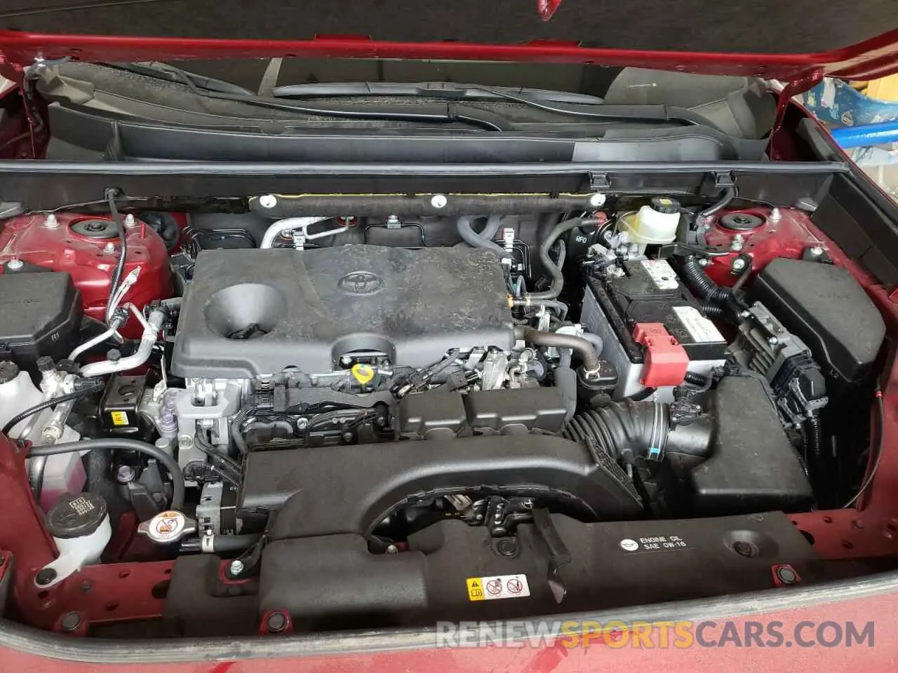 7 fotografías del automóvil dañado JTMA1RFV2MD070381 TOYOTA RAV4 2021