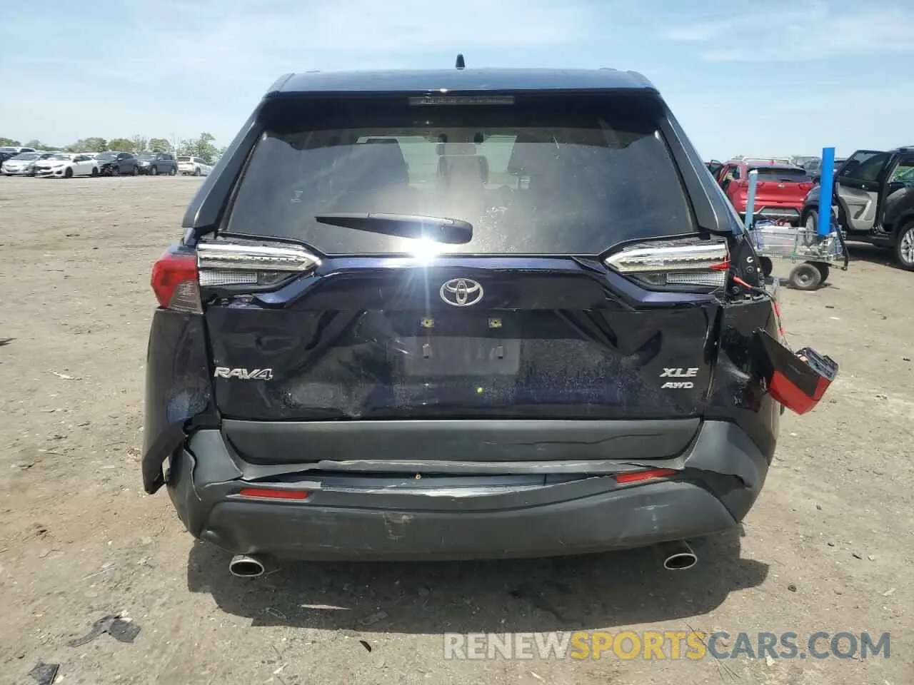 6 fotografías del automóvil dañado JTMA1RFV2MD072292 TOYOTA RAV4 2021