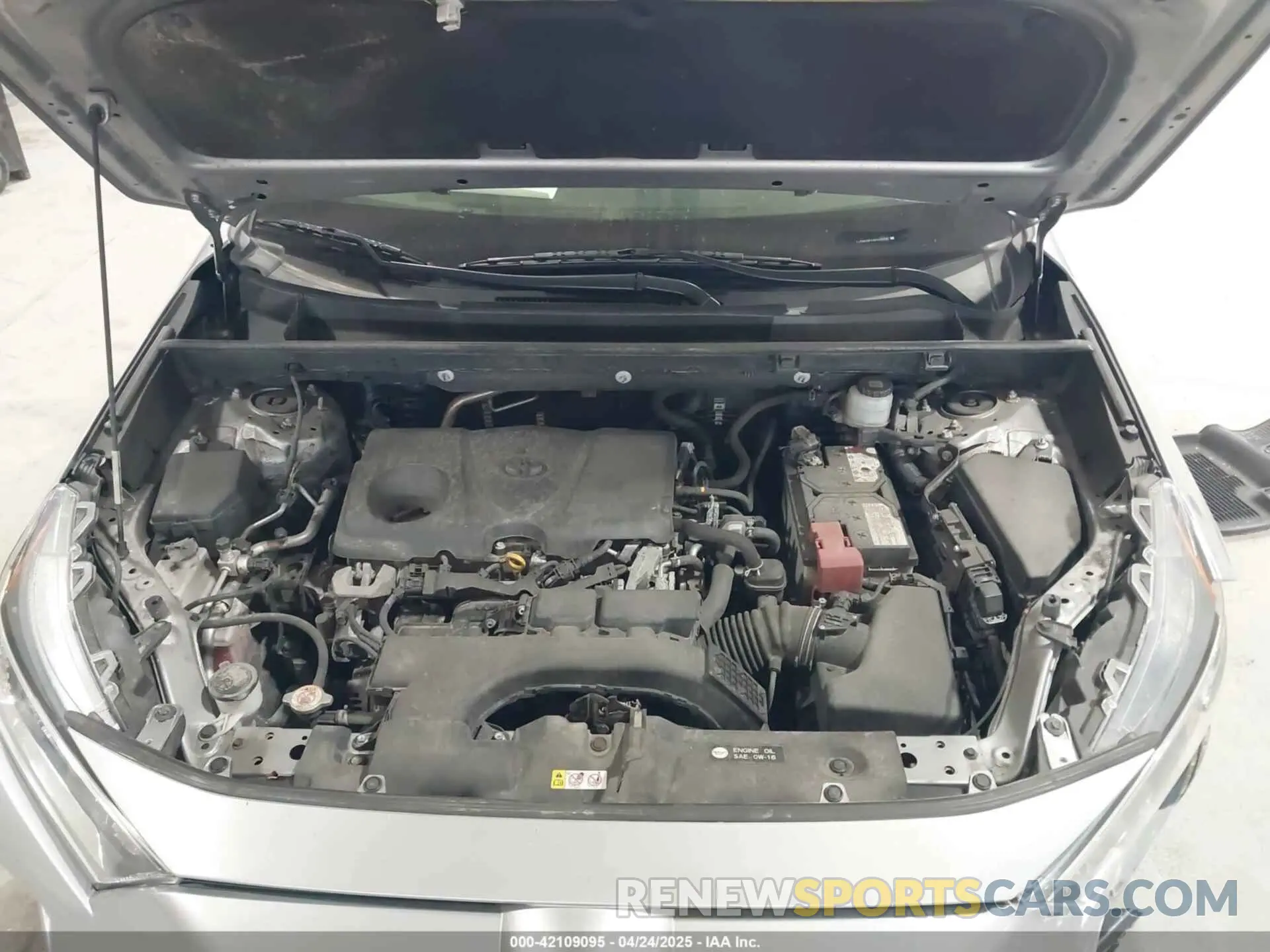 10 fotografías del automóvil dañado JTMA1RFV3MD075296 TOYOTA RAV4 2021
