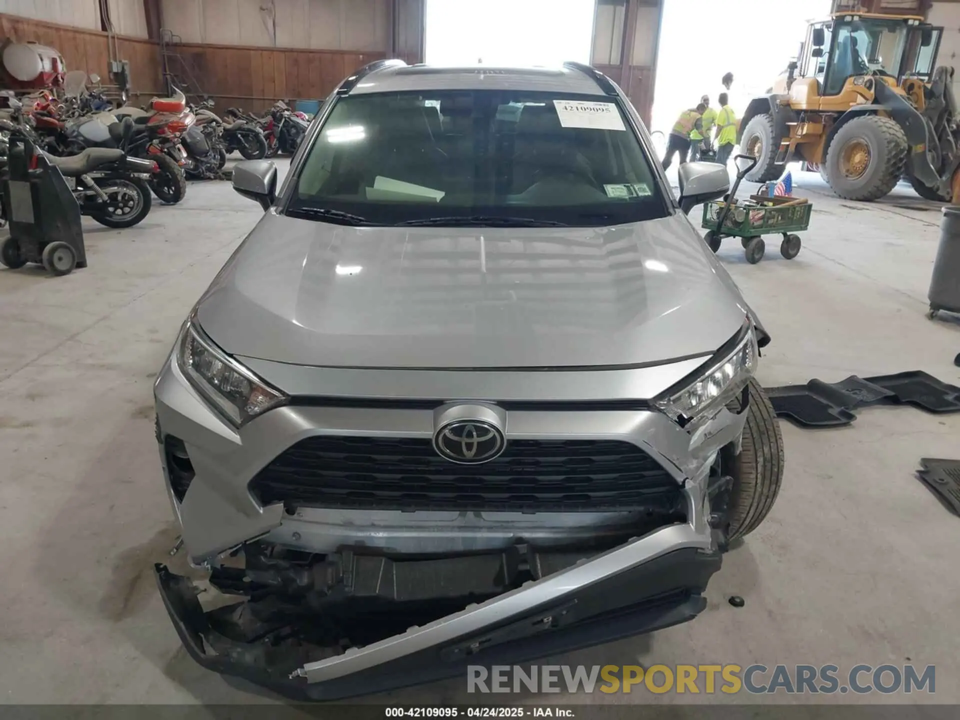 11 fotografías del automóvil dañado JTMA1RFV3MD075296 TOYOTA RAV4 2021