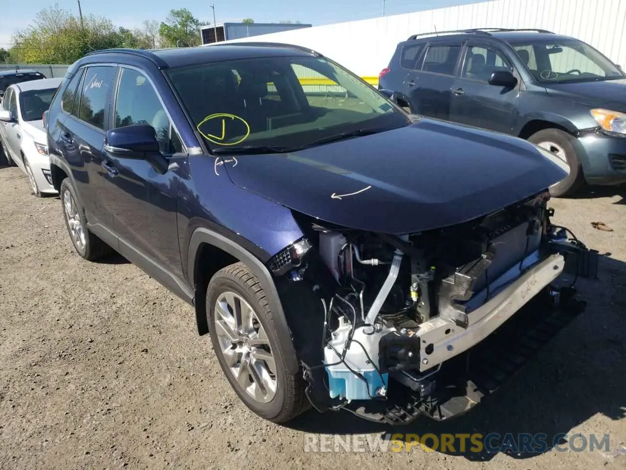 1 fotografías del automóvil dañado JTMA1RFV4MD071189 TOYOTA RAV4 2021