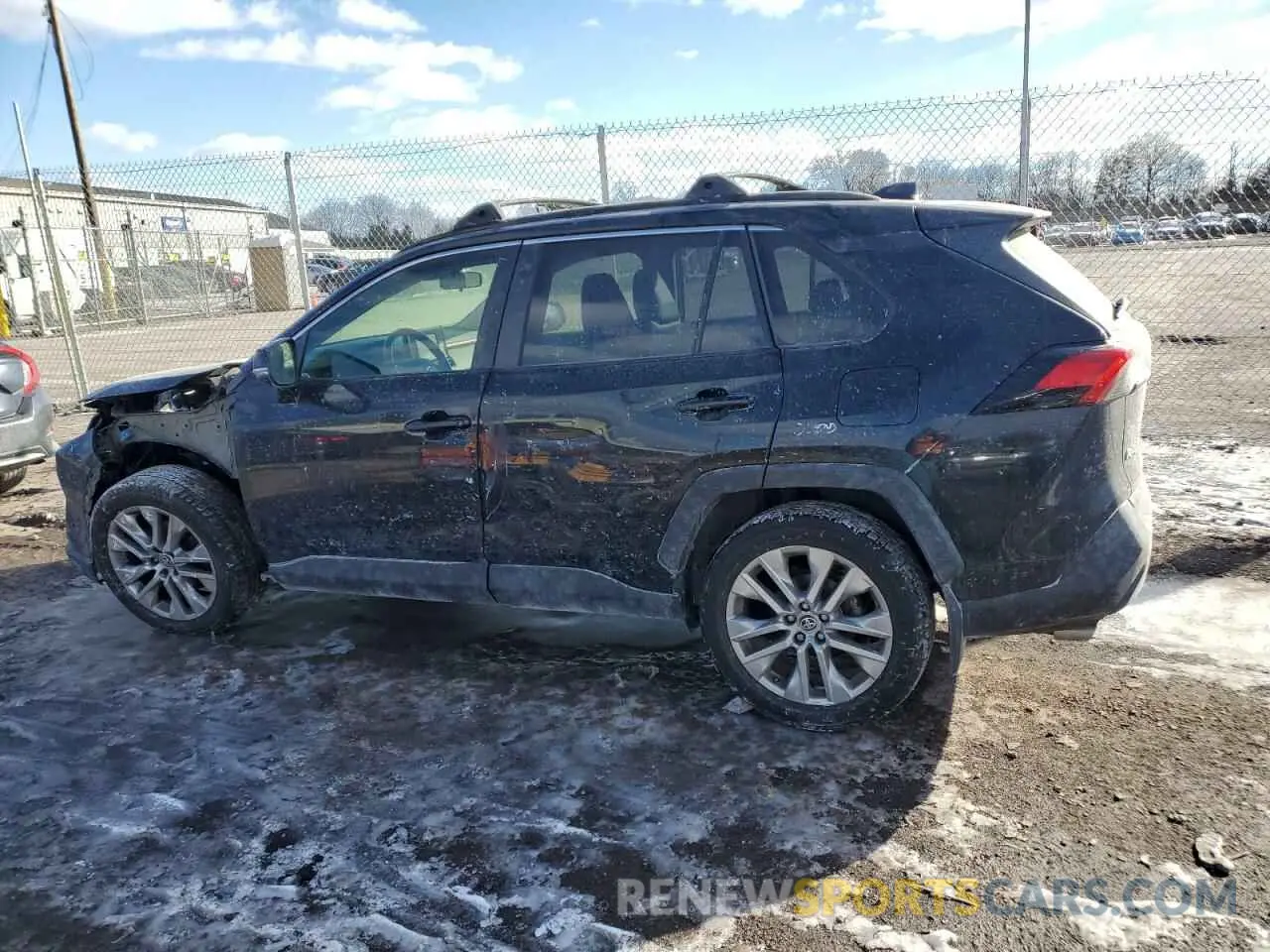 2 fotografías del automóvil dañado JTMA1RFV5MD069113 TOYOTA RAV4 2021