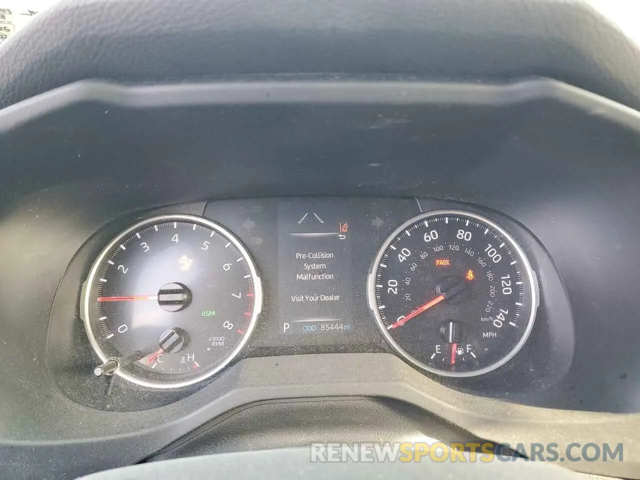 9 fotografías del automóvil dañado JTMA1RFV5MD069113 TOYOTA RAV4 2021