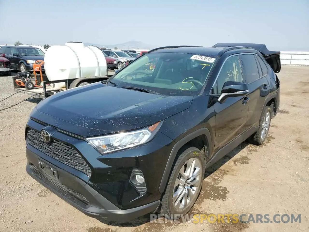 2 fotografías del automóvil dañado JTMA1RFV8MD069994 TOYOTA RAV4 2021