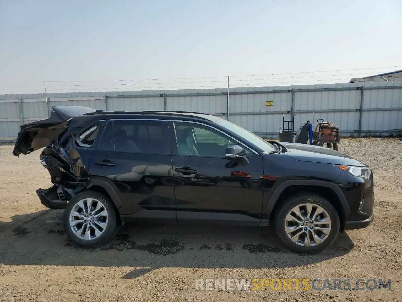 9 fotografías del automóvil dañado JTMA1RFV8MD069994 TOYOTA RAV4 2021