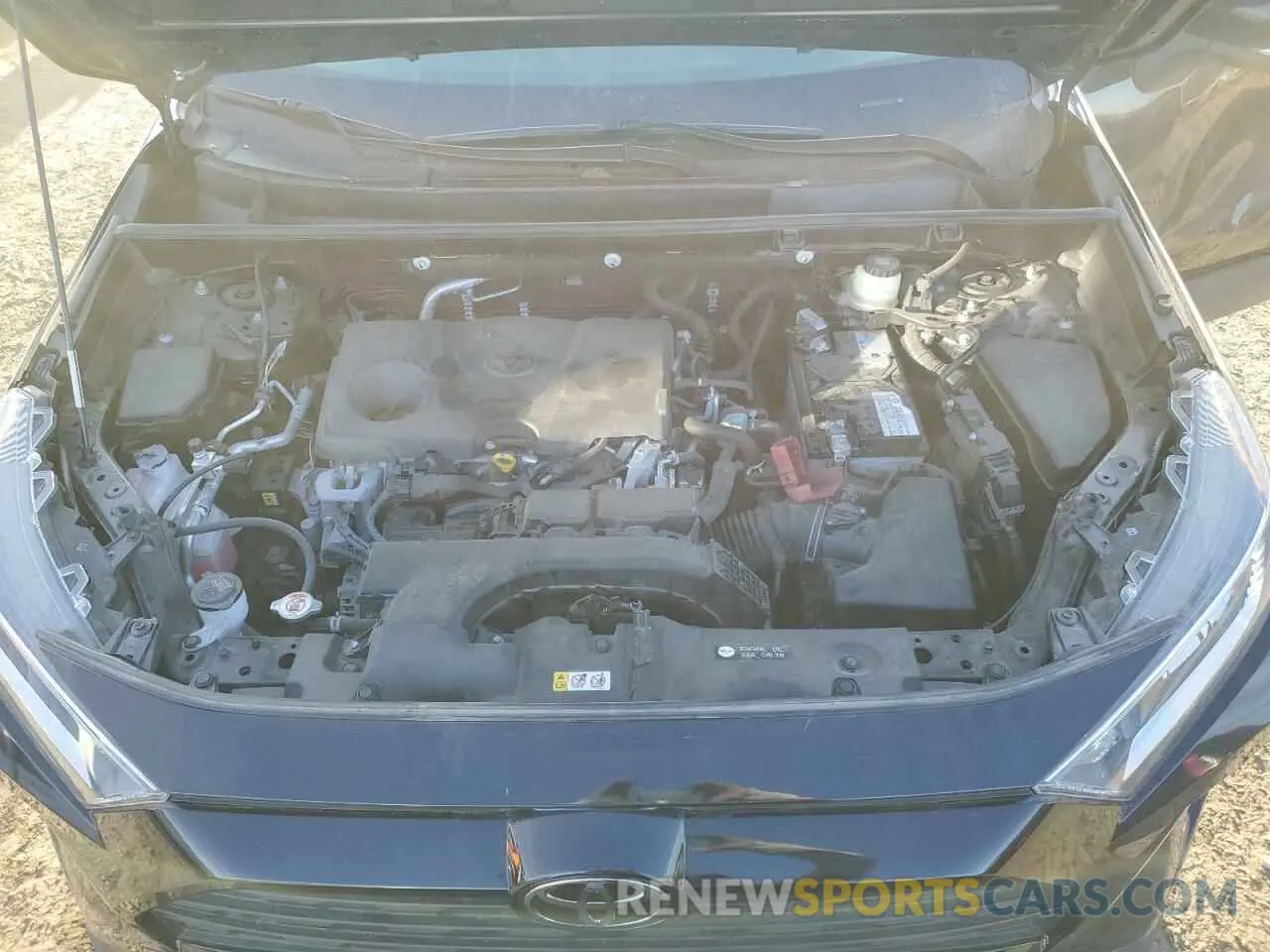 12 fotografías del automóvil dañado JTMA1RFVXMD069141 TOYOTA RAV4 2021
