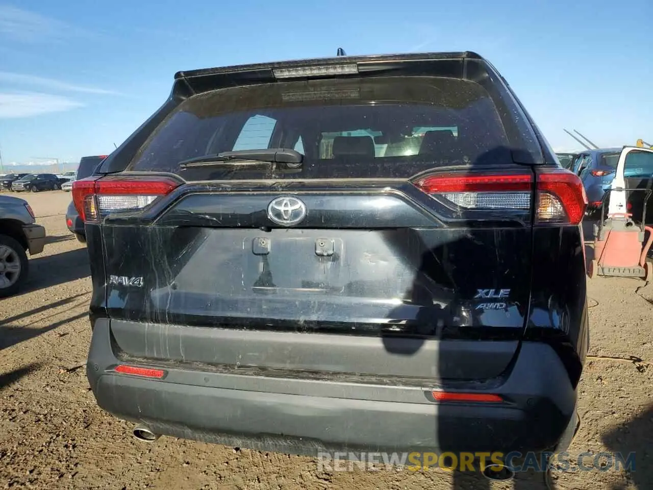 6 fotografías del automóvil dañado JTMA1RFVXMD069141 TOYOTA RAV4 2021