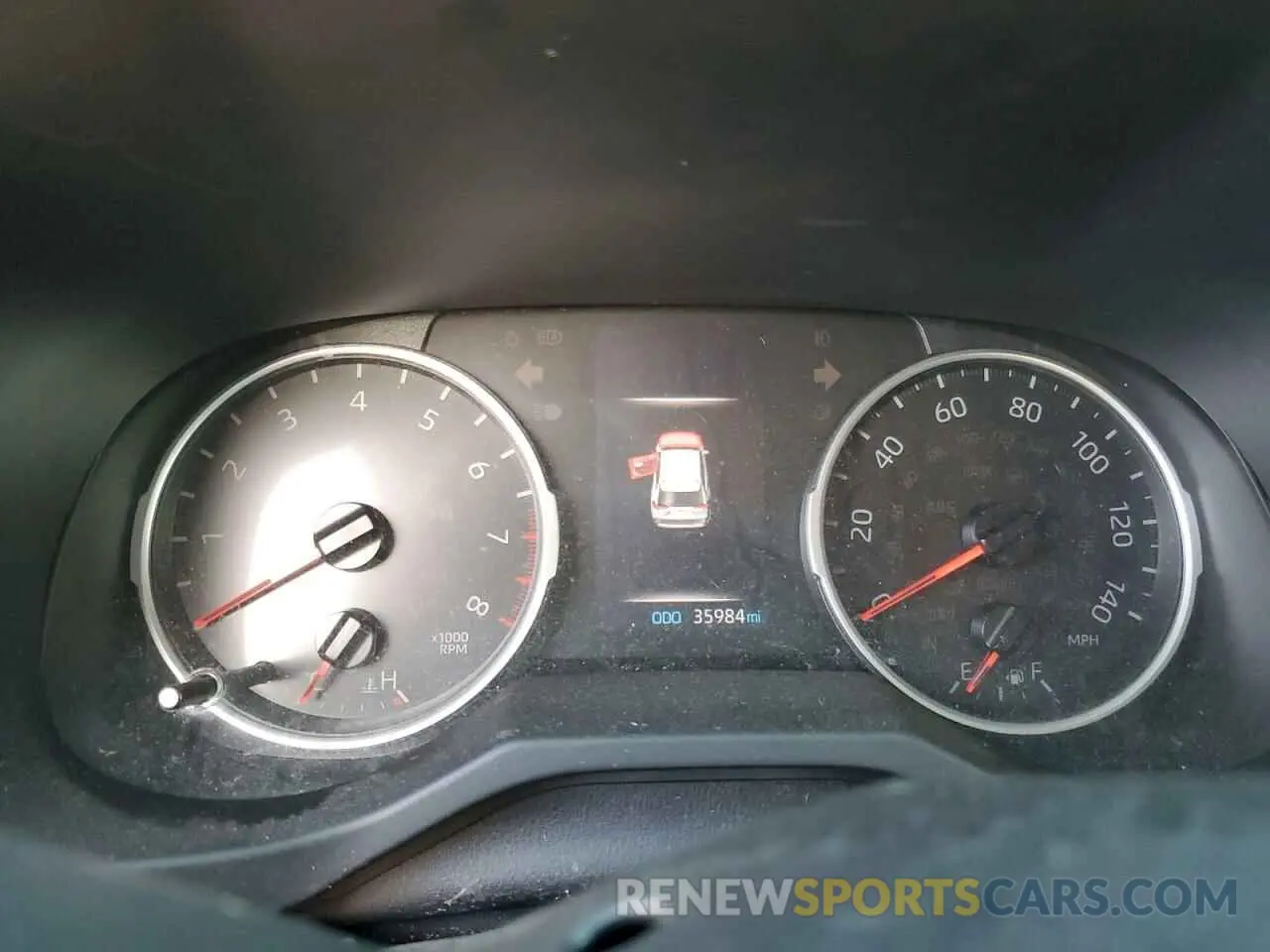 9 fotografías del automóvil dañado JTMA1RFVXMD069141 TOYOTA RAV4 2021