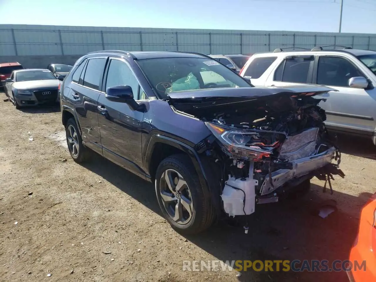1 fotografías del automóvil dañado JTMAB3FV3MD066740 TOYOTA RAV4 2021