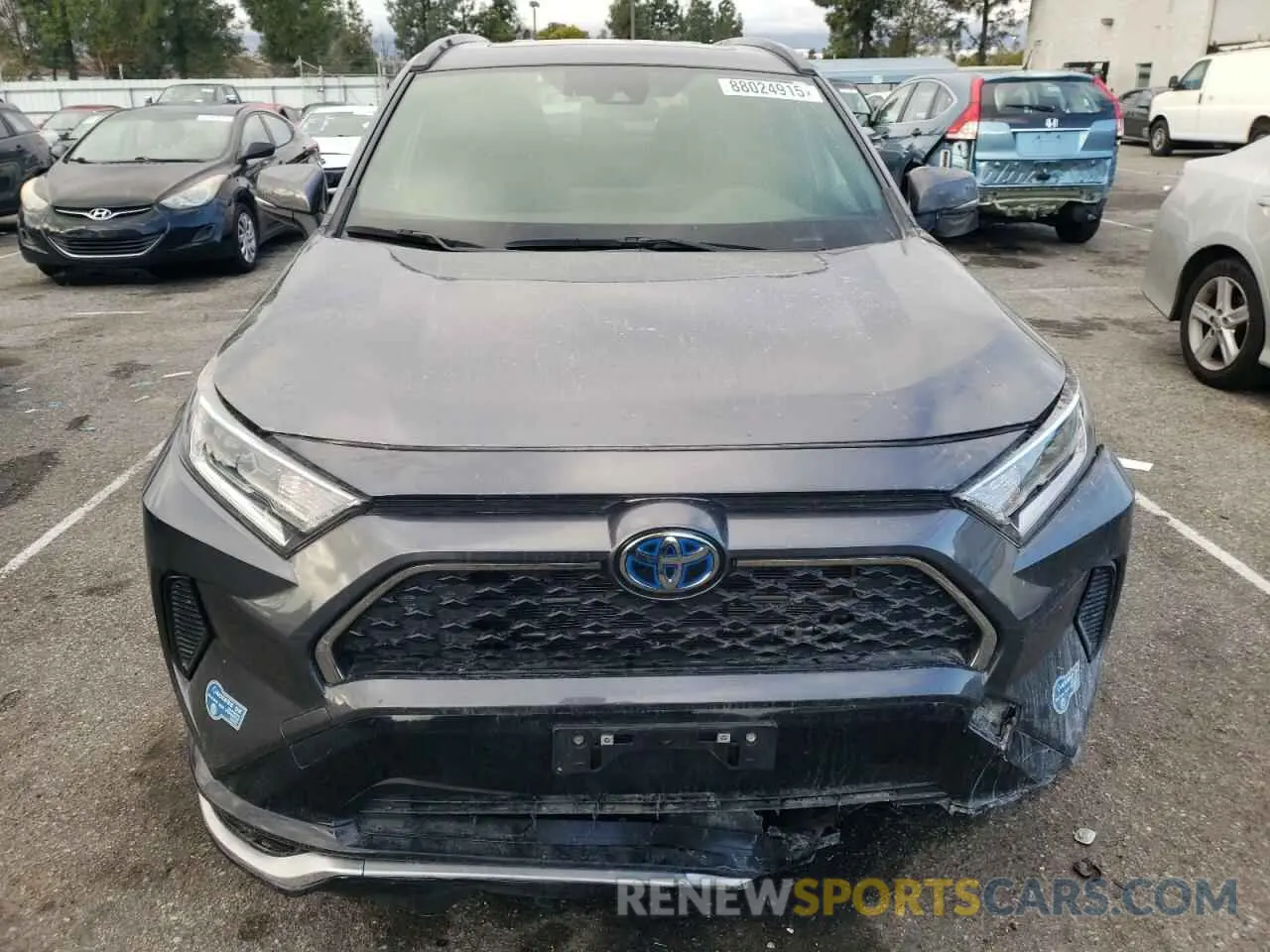 5 fotografías del automóvil dañado JTMAB3FV7MD016763 TOYOTA RAV4 2021