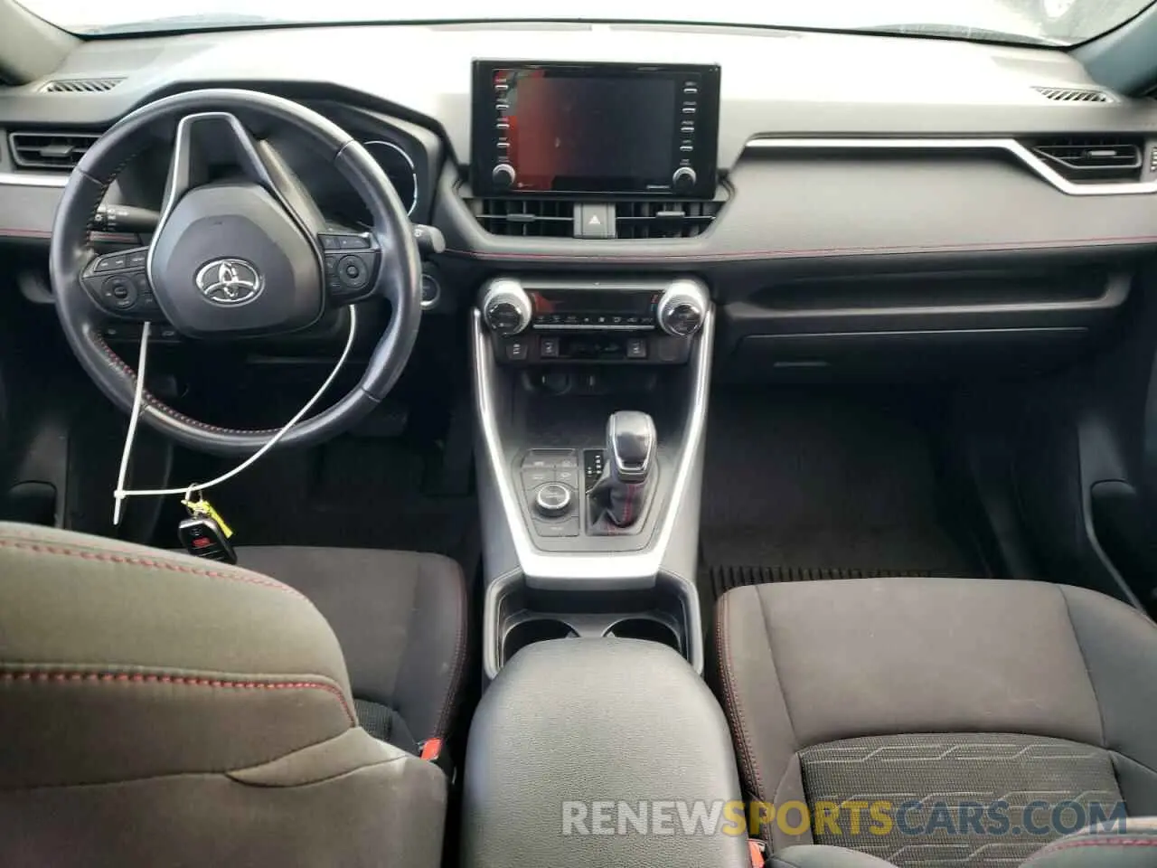 8 fotografías del automóvil dañado JTMAB3FV7MD016763 TOYOTA RAV4 2021
