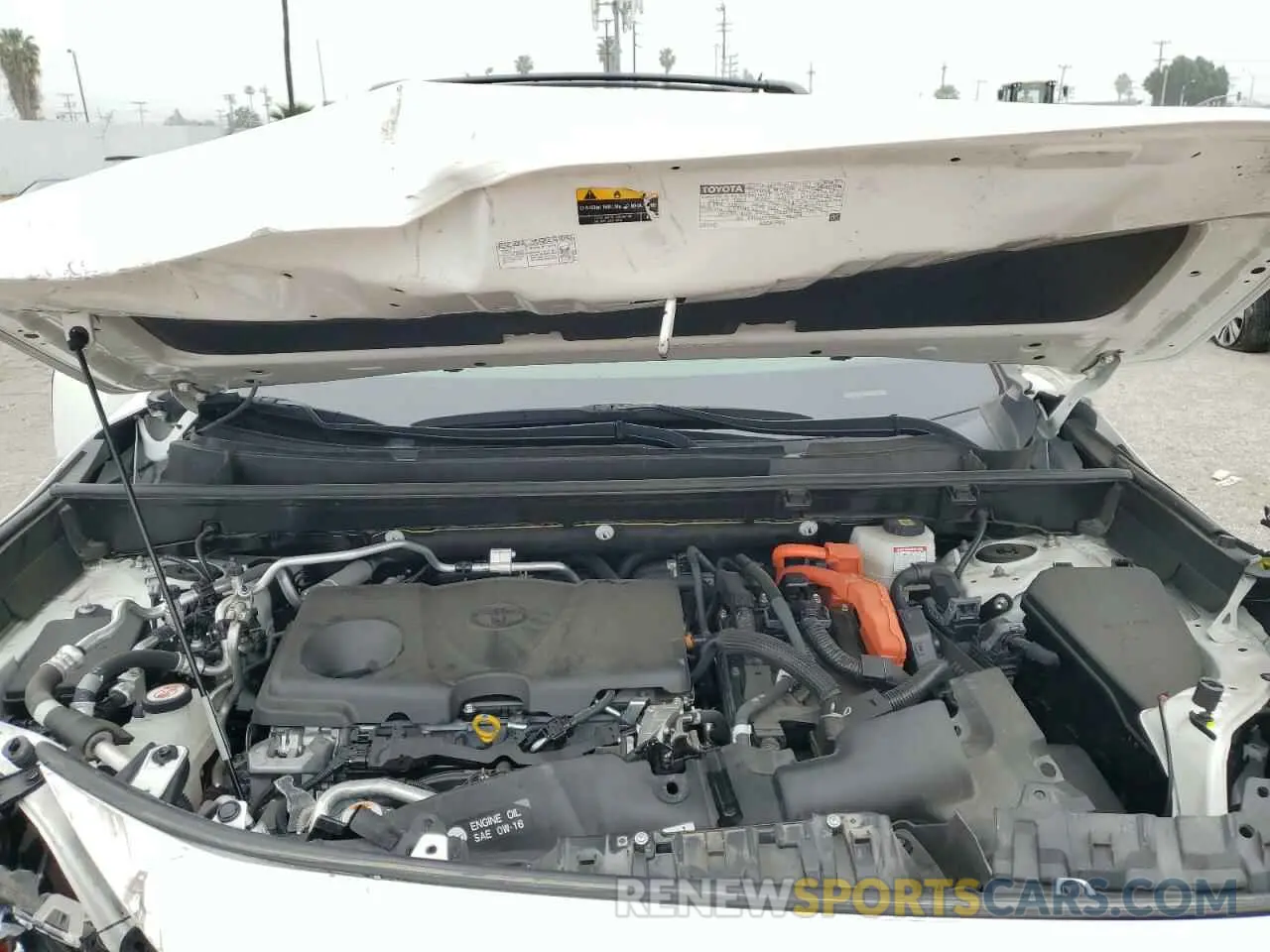 11 fotografías del automóvil dañado JTMAB3FV9MD018076 TOYOTA RAV4 2021