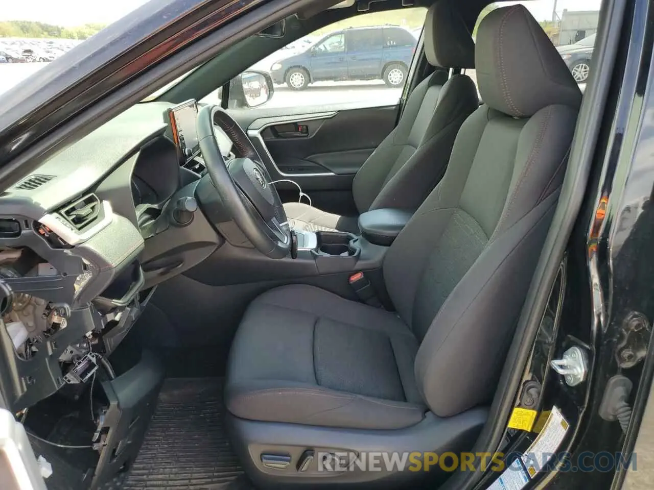 7 fotografías del automóvil dañado JTMAB3FV9MD036402 TOYOTA RAV4 2021
