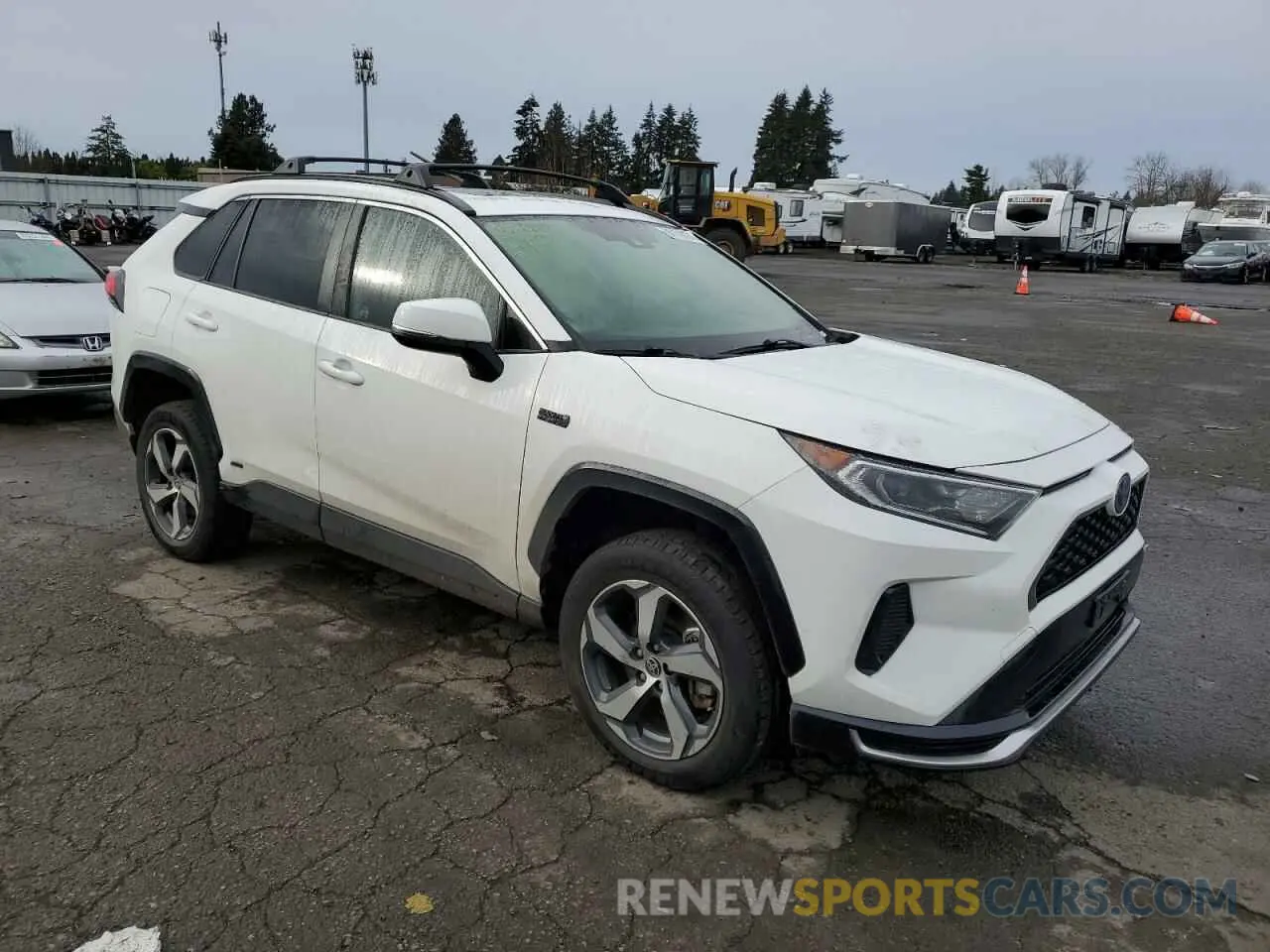 4 fotografías del automóvil dañado JTMAB3FVXMD062622 TOYOTA RAV4 2021