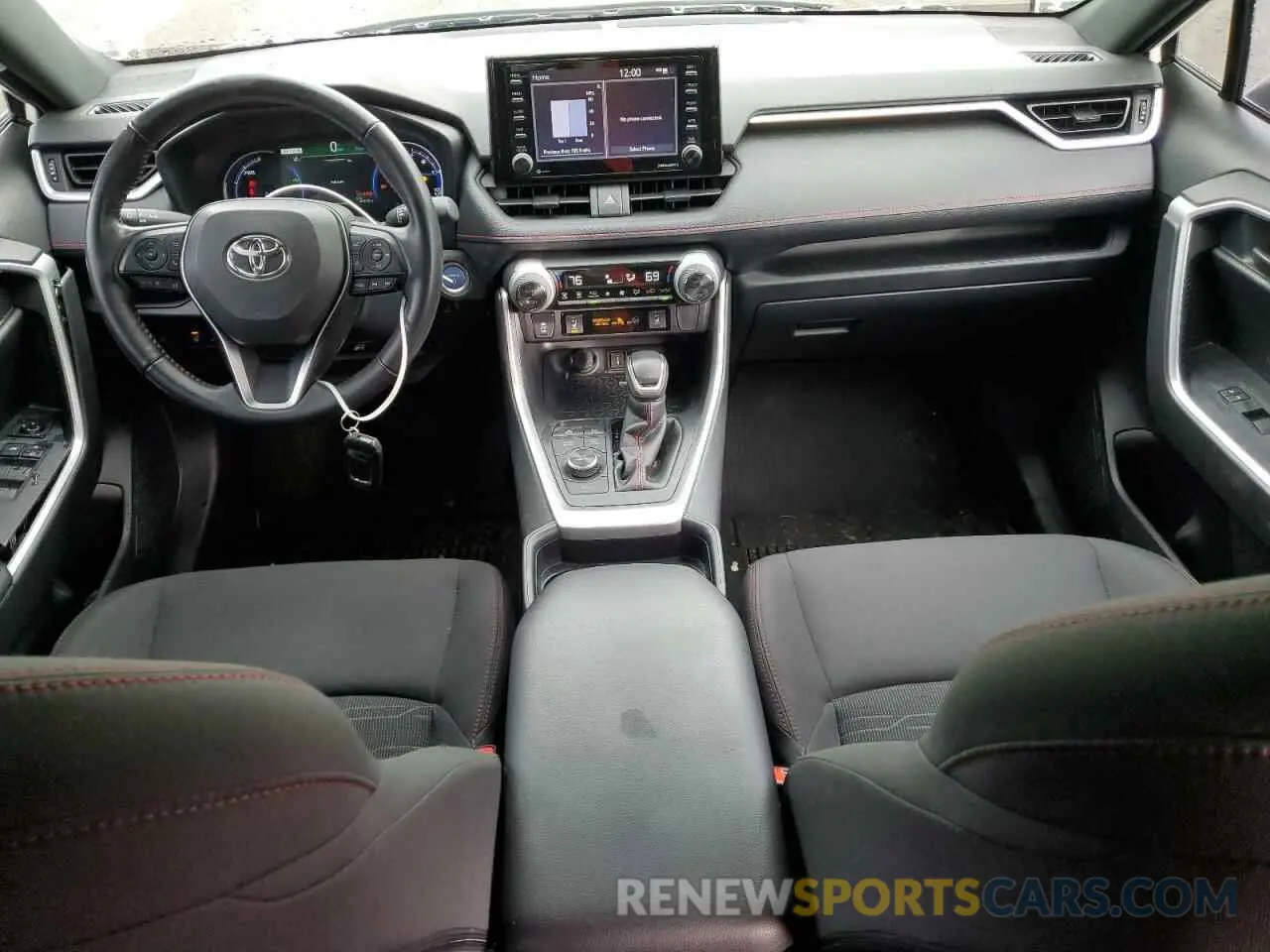 8 fotografías del automóvil dañado JTMAB3FVXMD062622 TOYOTA RAV4 2021