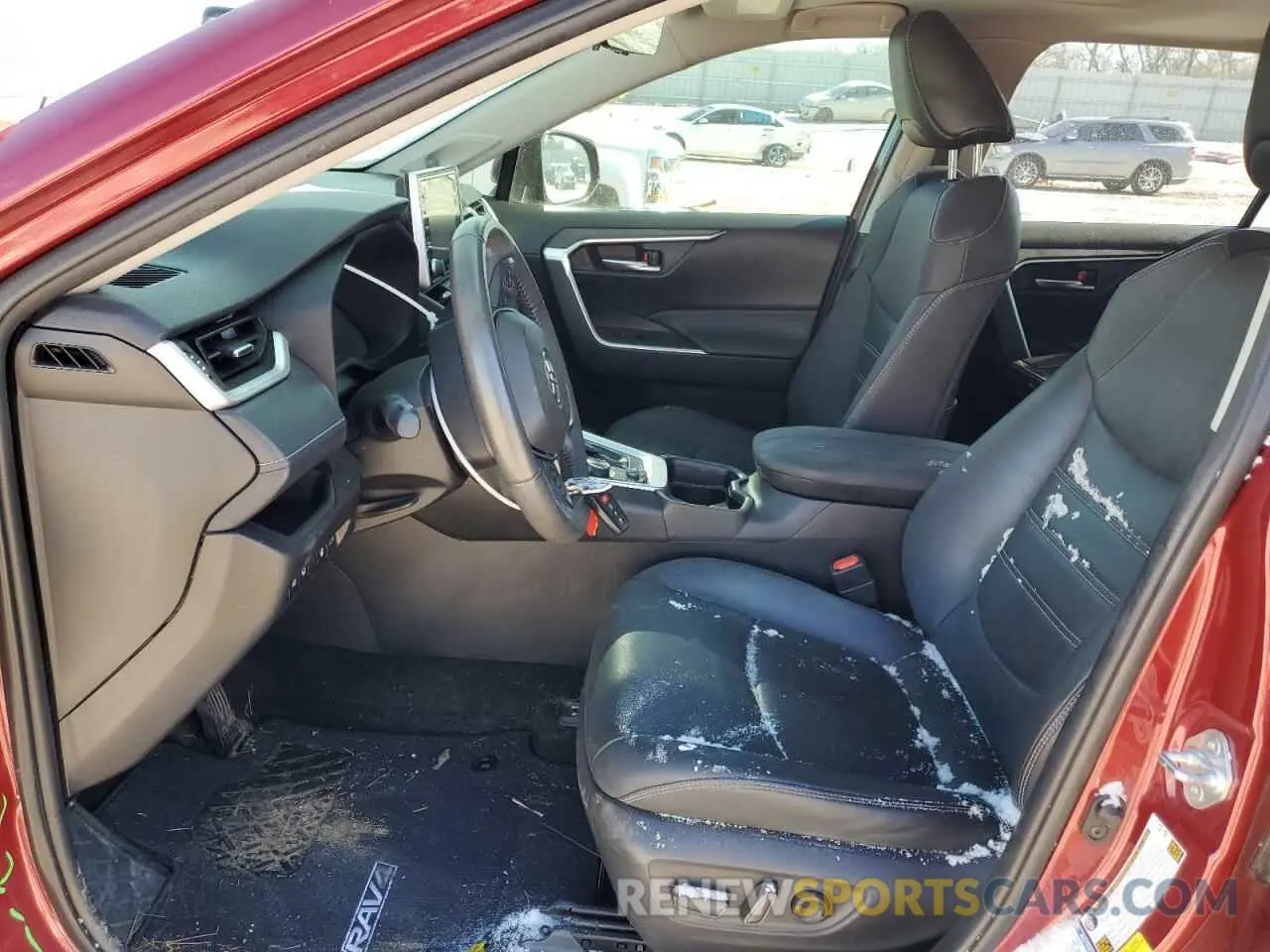 7 fotografías del automóvil dañado JTMB6RFV0MD020892 TOYOTA RAV4 2021