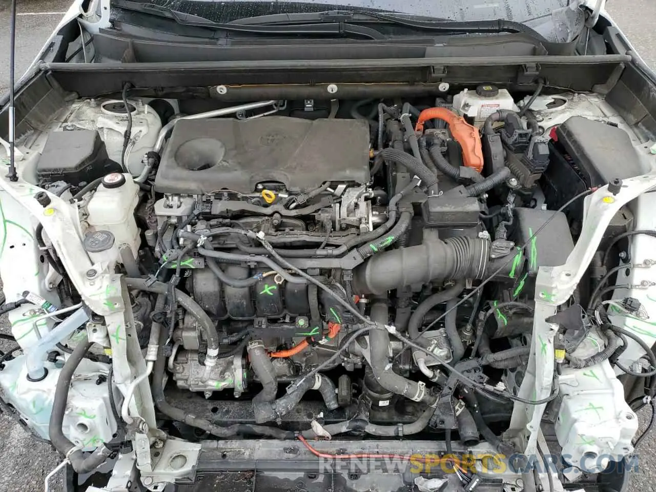 11 fotografías del automóvil dañado JTMB6RFV4MD039395 TOYOTA RAV4 2021