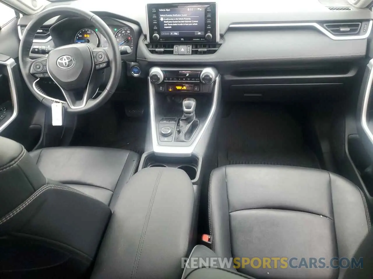 8 fotografías del automóvil dañado JTMB6RFV4MD039395 TOYOTA RAV4 2021