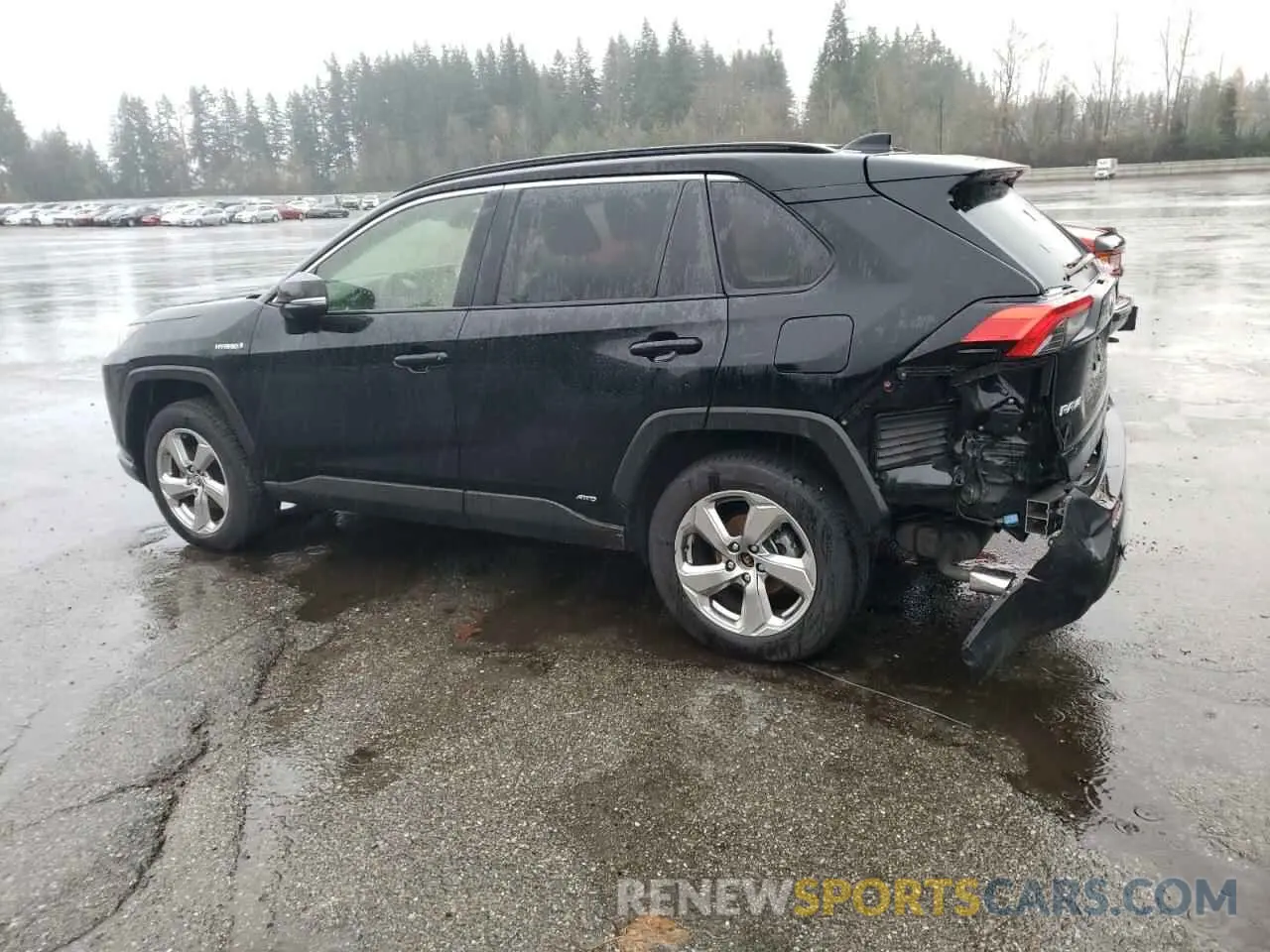 2 fotografías del automóvil dañado JTMB6RFV8MD038492 TOYOTA RAV4 2021
