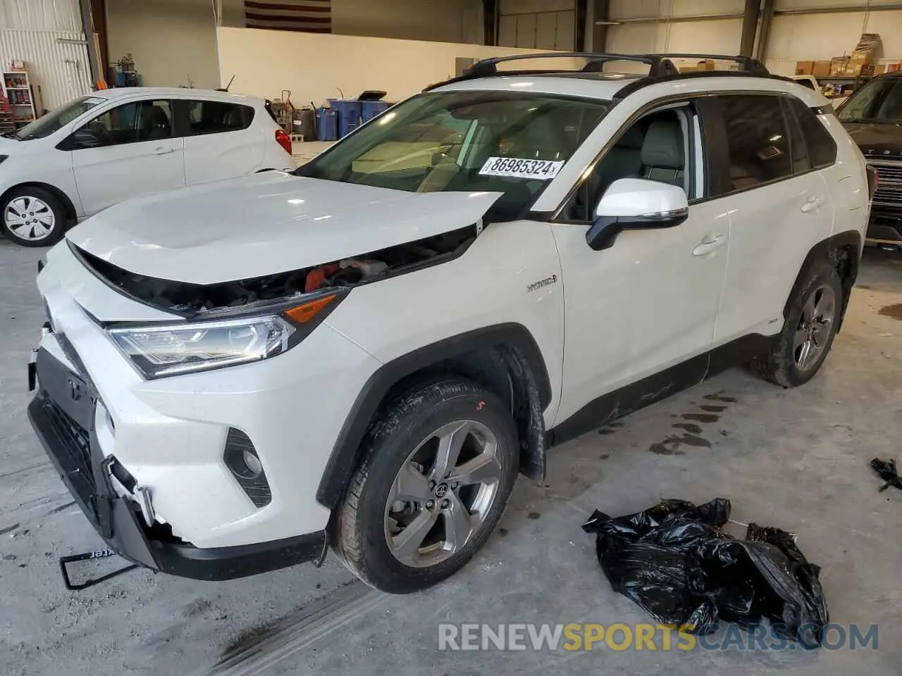 1 fotografías del automóvil dañado JTMB6RFV9MD040753 TOYOTA RAV4 2021