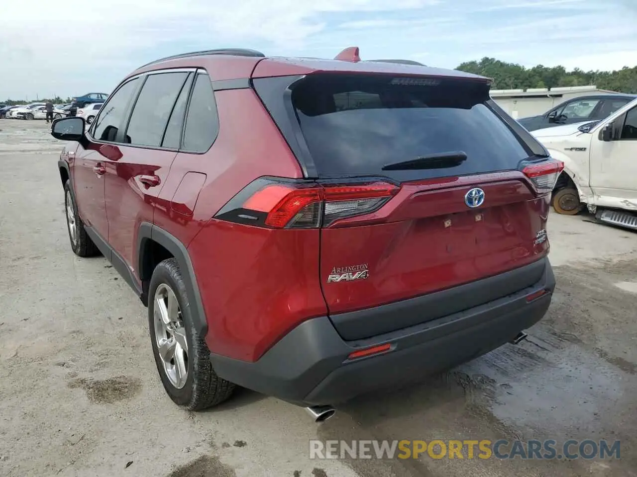 3 fotografías del automóvil dañado JTMB6RFVXMD040759 TOYOTA RAV4 2021