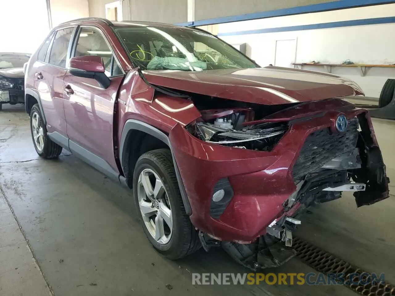 1 fotografías del automóvil dañado JTMB6RFVXMD041670 TOYOTA RAV4 2021
