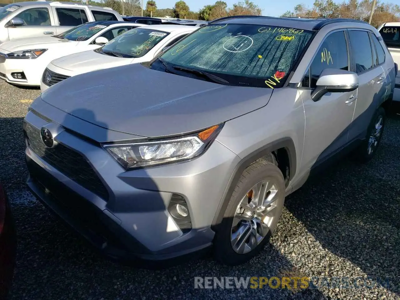 2 fotografías del automóvil dañado JTMC1RFV0MD064541 TOYOTA RAV4 2021