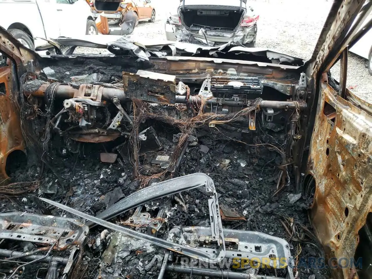 9 fotografías del automóvil dañado JTMC1RFV0MJ023585 TOYOTA RAV4 2021