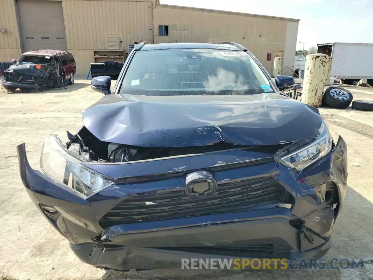 5 fotografías del automóvil dañado JTMC1RFV2MD070292 TOYOTA RAV4 2021