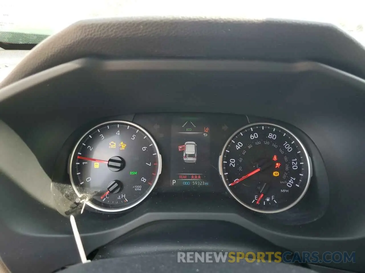 9 fotografías del automóvil dañado JTMC1RFV2MD070292 TOYOTA RAV4 2021