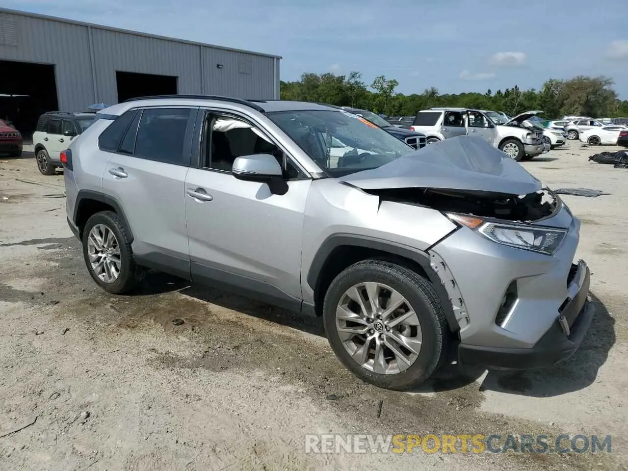 4 fotografías del automóvil dañado JTMC1RFV4MD080404 TOYOTA RAV4 2021