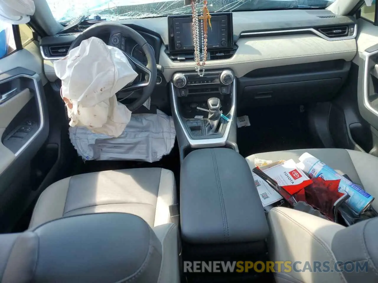 8 fotografías del automóvil dañado JTMC1RFV4MD080404 TOYOTA RAV4 2021