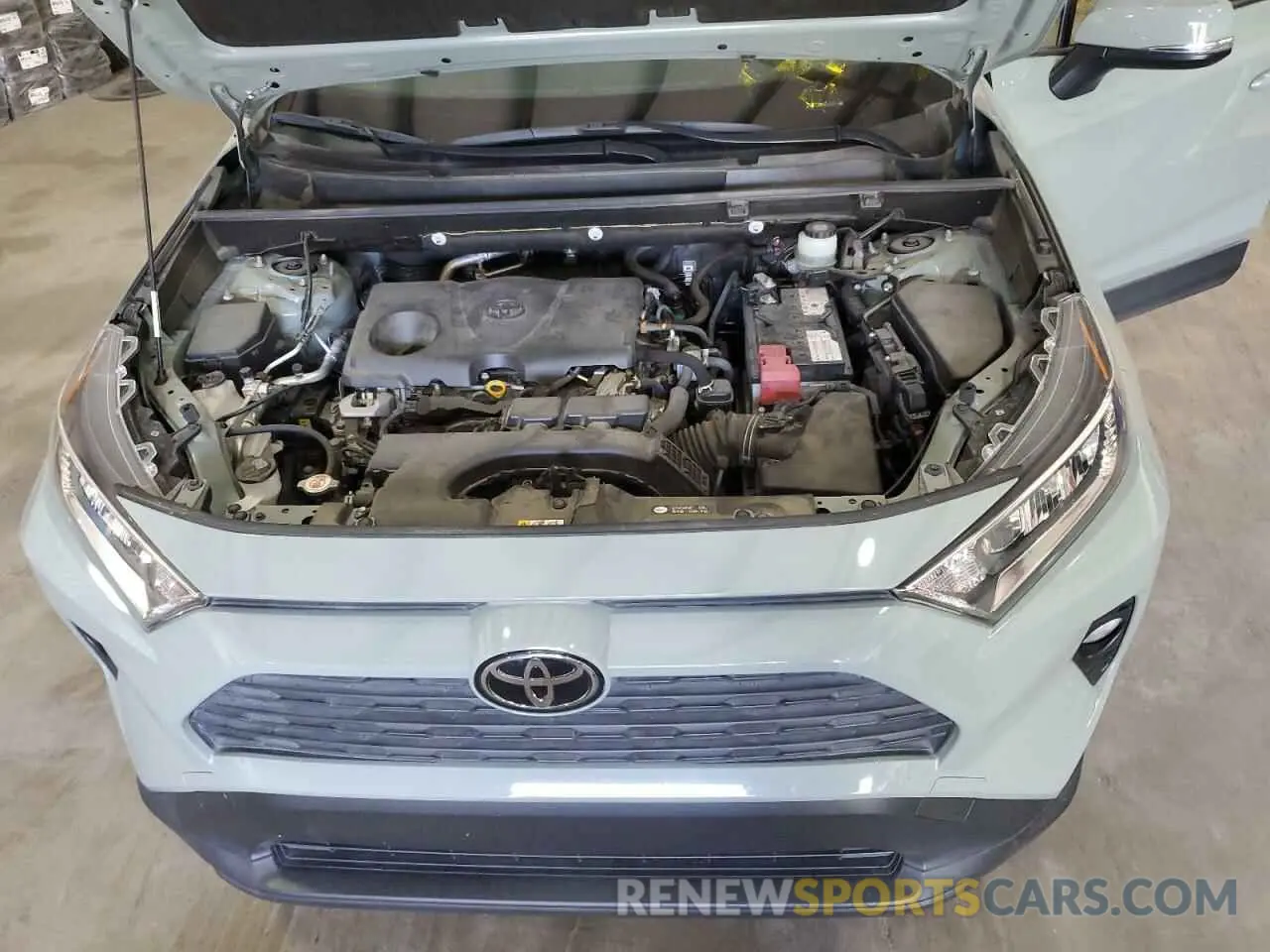12 fotografías del automóvil dañado JTMC1RFV5MD072327 TOYOTA RAV4 2021