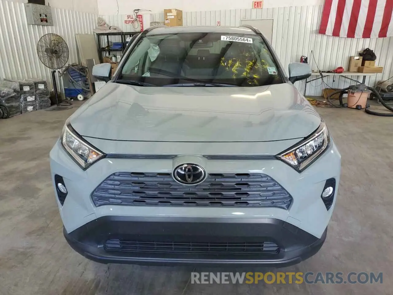 5 fotografías del automóvil dañado JTMC1RFV5MD072327 TOYOTA RAV4 2021