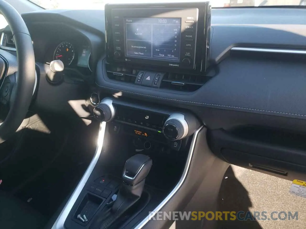 9 fotografías del automóvil dañado JTMC1RFV8MD074315 TOYOTA RAV4 2021